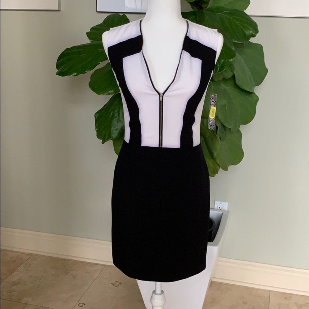 Gianni Bini Black & White Dress